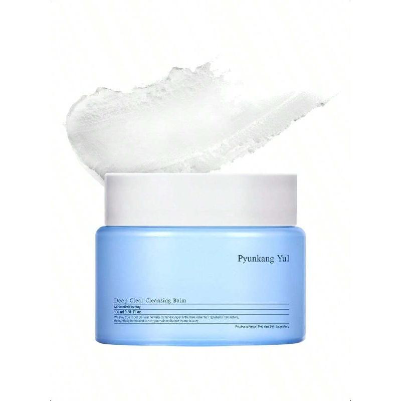 

Pyunkang Yul Deep Clear Cleansing Balm, All In One Facial Cleanser For Heavy Makeup Removal, Moisturized Finish With Plant Based Oil,(100ml)