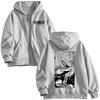 Anime Dorohedoro Hungry Bug Kaiman Zipper Hoodies Men Women Clothing Fashion Zip Up Hooded Sweatshirt Long Sleeves Jackets Caots