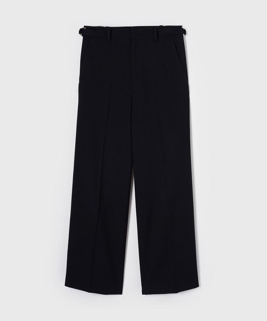 Yunse Wide Wool Pants (Black)