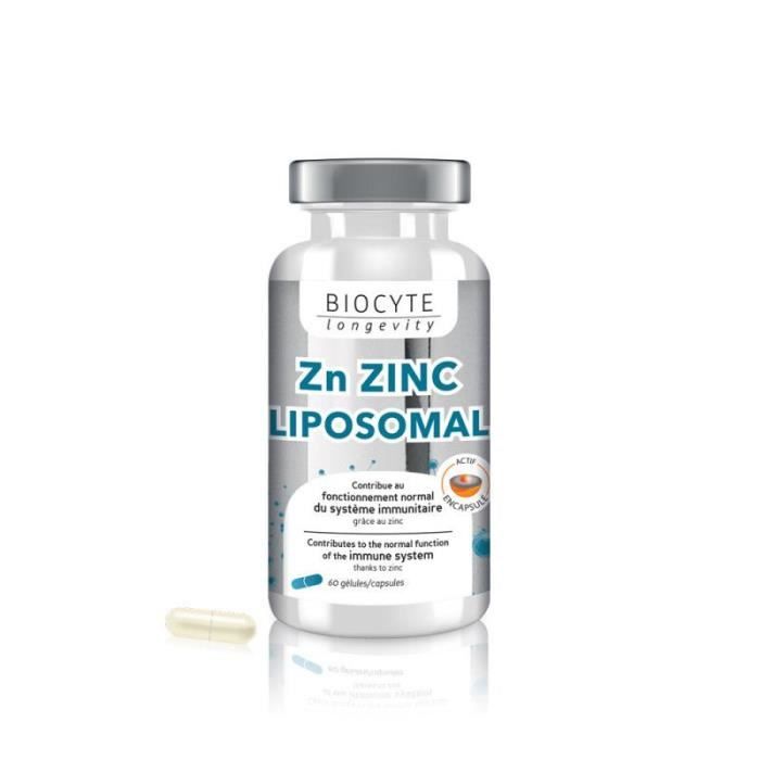 Biocyte Zinc Liposomé 60 gélules