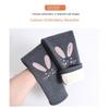 Winter Girls' Fleece-Lined Thickened Leggings Pure Cotton Children's Fall/Winter Pants Cartoon Rabbit Embroidered Baby Long Pants