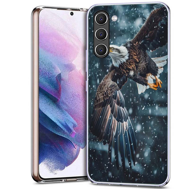 Soaring Eagle Hunting Phone Case for Samsung A54 A14 A24 A34 A17 A37 A57 A55 A35 A25 A15 A13 A23 A33 A53 A07 A05S A04S A03 A73 G