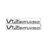 Universal Car Fender Emblem Badge V8 BITURBO 4MATIC+ For Mercedes Benz W220 W201 W222 W204 W176 W124 W212 W213 W177 Accessories