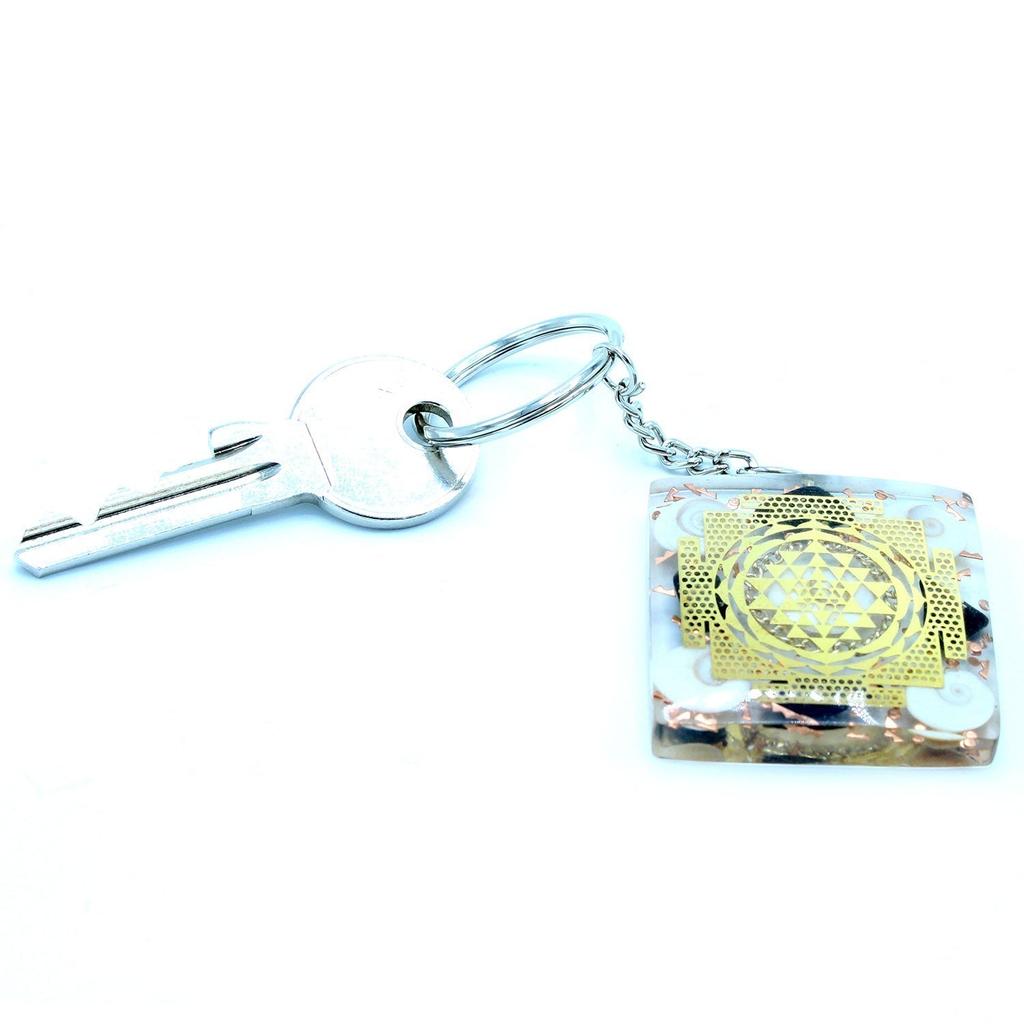 2x Orgonite Keychain With Tourmaline