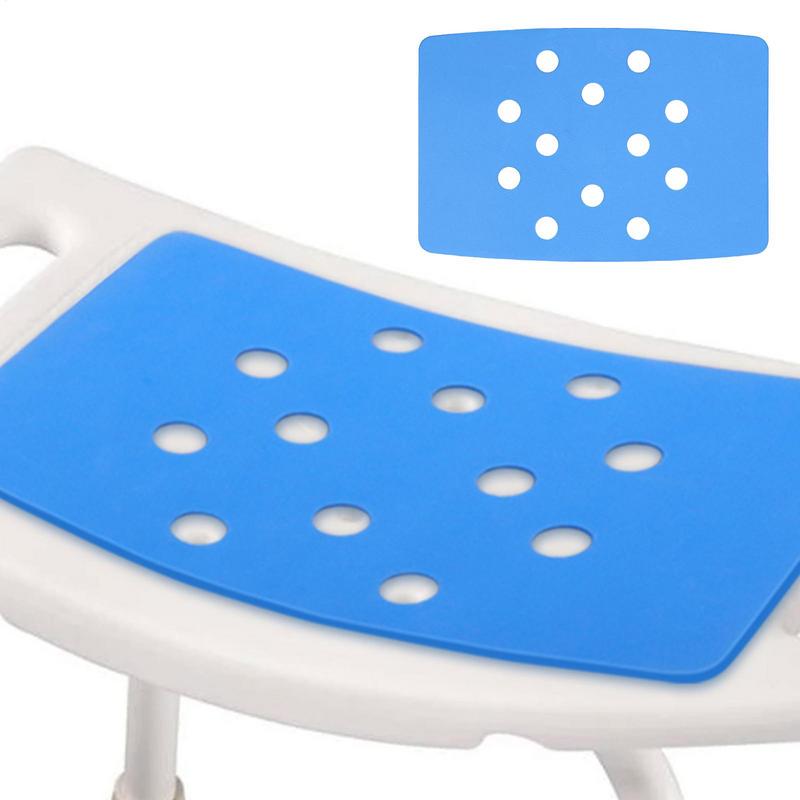 Non-slip Bathroom Bath Chair Stool Cushion Elderly Bath Tub Shower Chair Bench Stool Seat Safe Bathroom Accessories Only Cushion