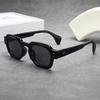 Kare Vintage Güneş Gözlüğü Erkek Kadın Marka Tasarımcı Düzensiz Güneş Gözlükleri Moda Retro Dış Mekan Gölgeleri Perçin Oculos De Sol