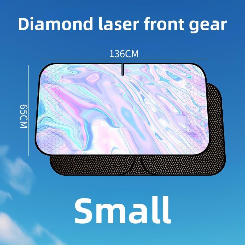 Car Windshield Sun Shade Front Window Sunshade Windshield Sun Protection Cover UVR-Blocker Cooling Heat Shield Curtains