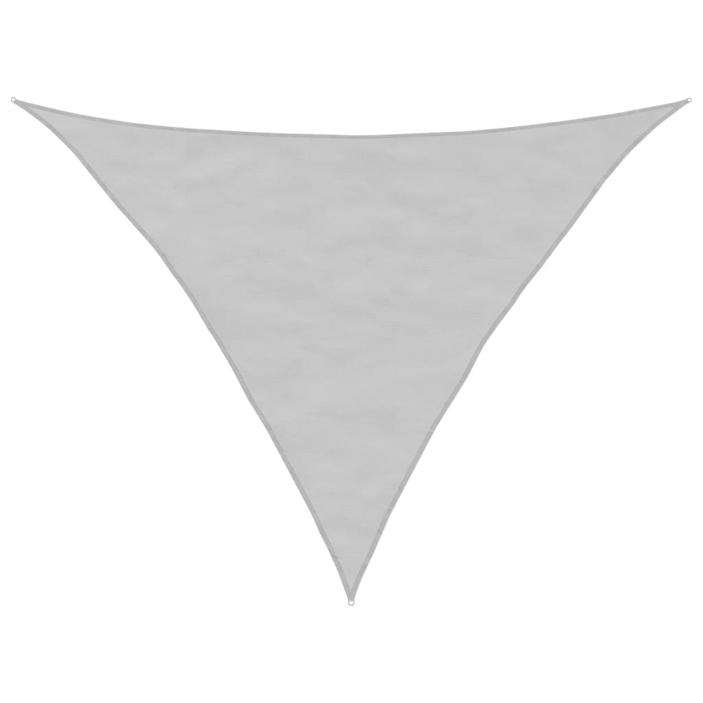 Vidaxl Żagiel Przeciwsłoneczny, Jasnoszary, 3,5X3,5X4,9 M, Poliester