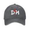 Gorra de Béisbol para Hombre y Mujer Banda DM Dave Gahan Martin Gore Sombreros Lavados Desgastados Gorra Actividades Gorra Snapback