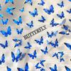 3D Blue Green Butterfly Nail Art Stickers Nail Art Decoration Diy Self-Adhesive Nail Sticker Nail Art Supply Manicure Tool