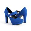 High heels are not tired of feet, single shoes for women, Xia Mary Jane, one word with thicksoled thick heels, women's shoes, highheeled sandals.
