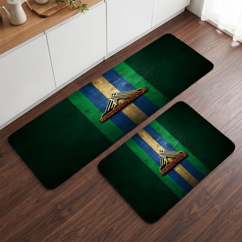 Salavat Yulaev Ufa (14) Flannel Kitchen Mat Soft Anti-Slip Kitchen Floor Runner Rug Kitchen Rug for Home Kitchen Decor