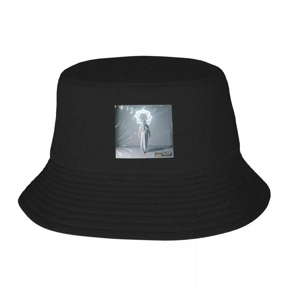 Bad oUnisexs Finding god before god finds me Bucket Hat Ball Cap Mountaineering Rugby Unisexs Tennis Womens