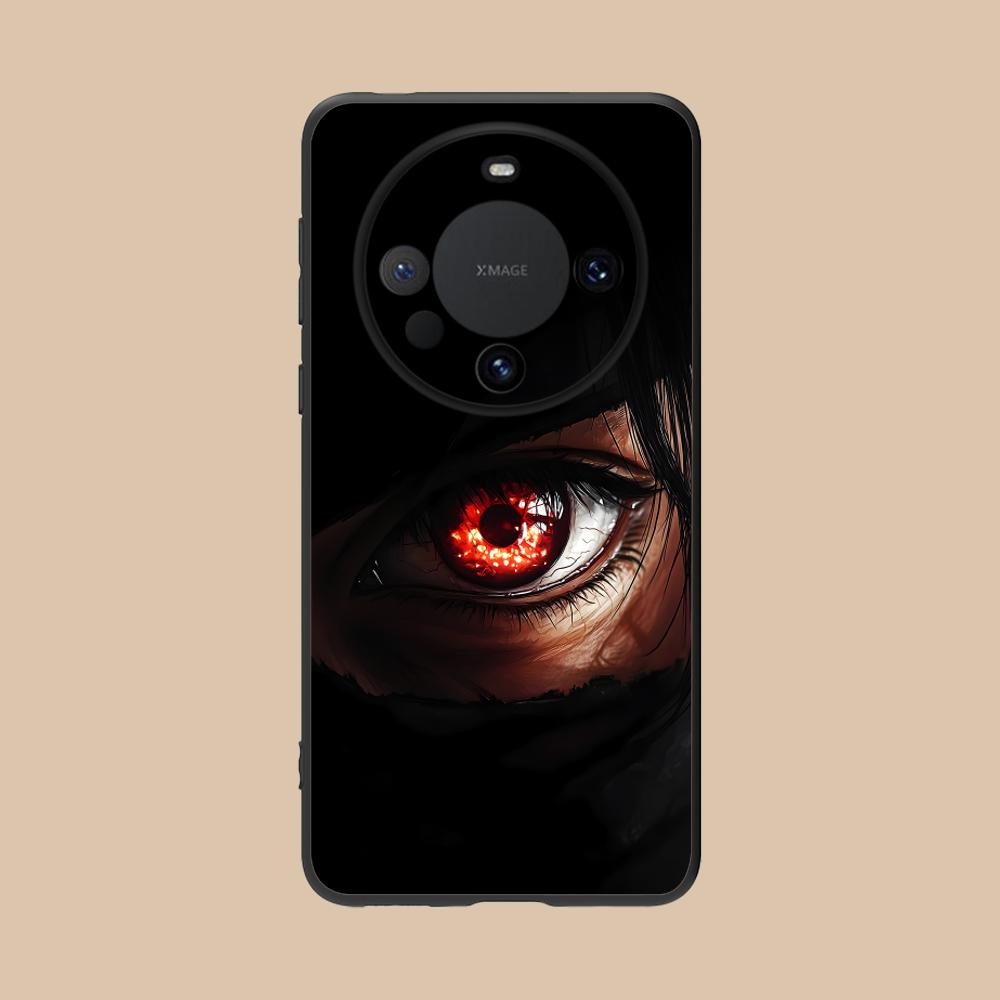 Anime Eyes Phone Case for Huawei Mate 60 50 40 30 20 10 Pro Plus Lite E 5G Soft TPU Shockproof Cover