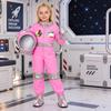 with Gloves Child  Spaceman Outfit with Cap Space Suit Rocket Jumpsuit  Stage Wear