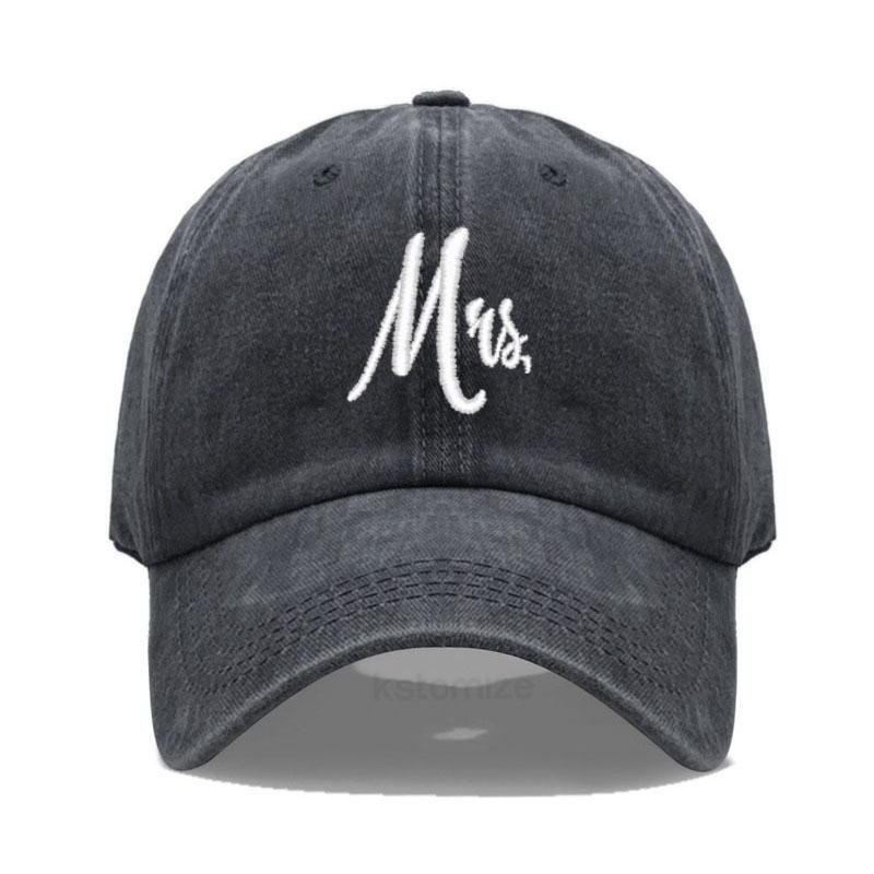Passender Herr. & Frau. Baseballkappe Herren Damen Baumwolle Stickerei Sport Golfkappen Brautgeschenk Frischvermählte Flitterwochen Hochzeitsgeschenk