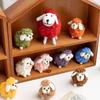 Adorable Felt Lamb Miniature 1Pc Mini Soft Wool Sheep Ornament Small Table Decor for Living Room Bedroom Nursery Party Holiday Gift