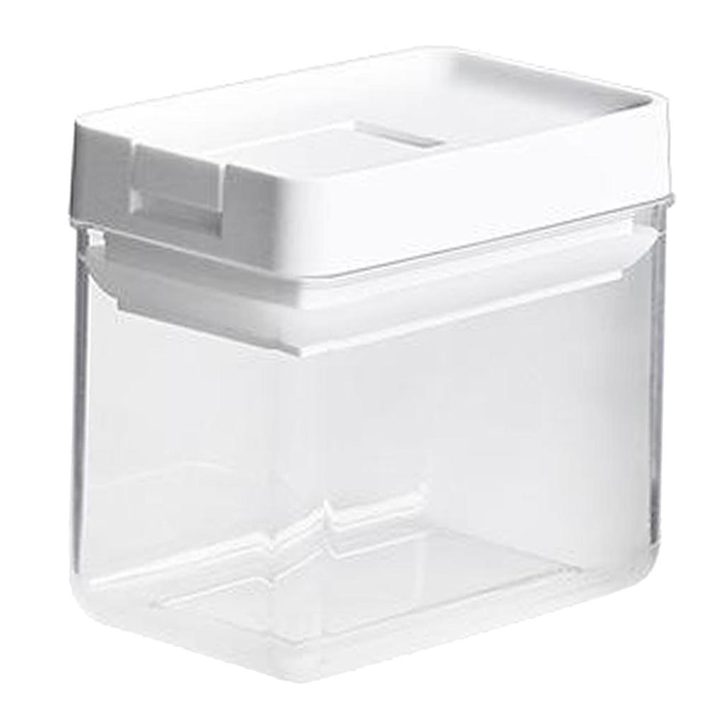 Cereal Container Clear Food Storage Box Organizer,