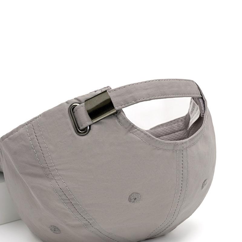 Szybkoschnąca Czapka Letnia Męska Cienka Oddychająca Czapka Baseballowa Outdoor Sportowa Kapelusz Przeciwsłoneczny