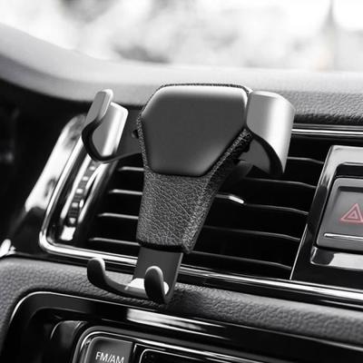 OBSHI Gravity Car Phone Holder In ABS for Air Vent, Black, 11 X 9 X 6 Cm