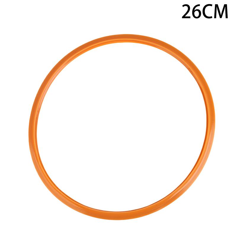 Silicone Rubber Gasket Sealing Ring High Temperature Resistant For Aluminum Pressure Cooker 18/20/22/24/26/28/30/32/34/36Cm