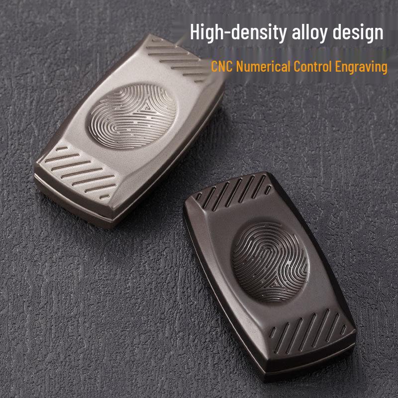 PaPa Coin Metal Spinner: Sound Wave Hand Ring Decompression Toy