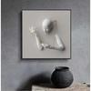 Abstract Figure Sculpture Poster Nordic White Woman Statue Canvas Painting Prints Wall Art Picture for Modern Home Decor Cuadros