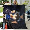Anime Detective Conan Cartoon Soft Plush Blanket,Flannel Blanket Throw Blanket for Living Room Bedroom Bed Sofa Picnic Cover 3D