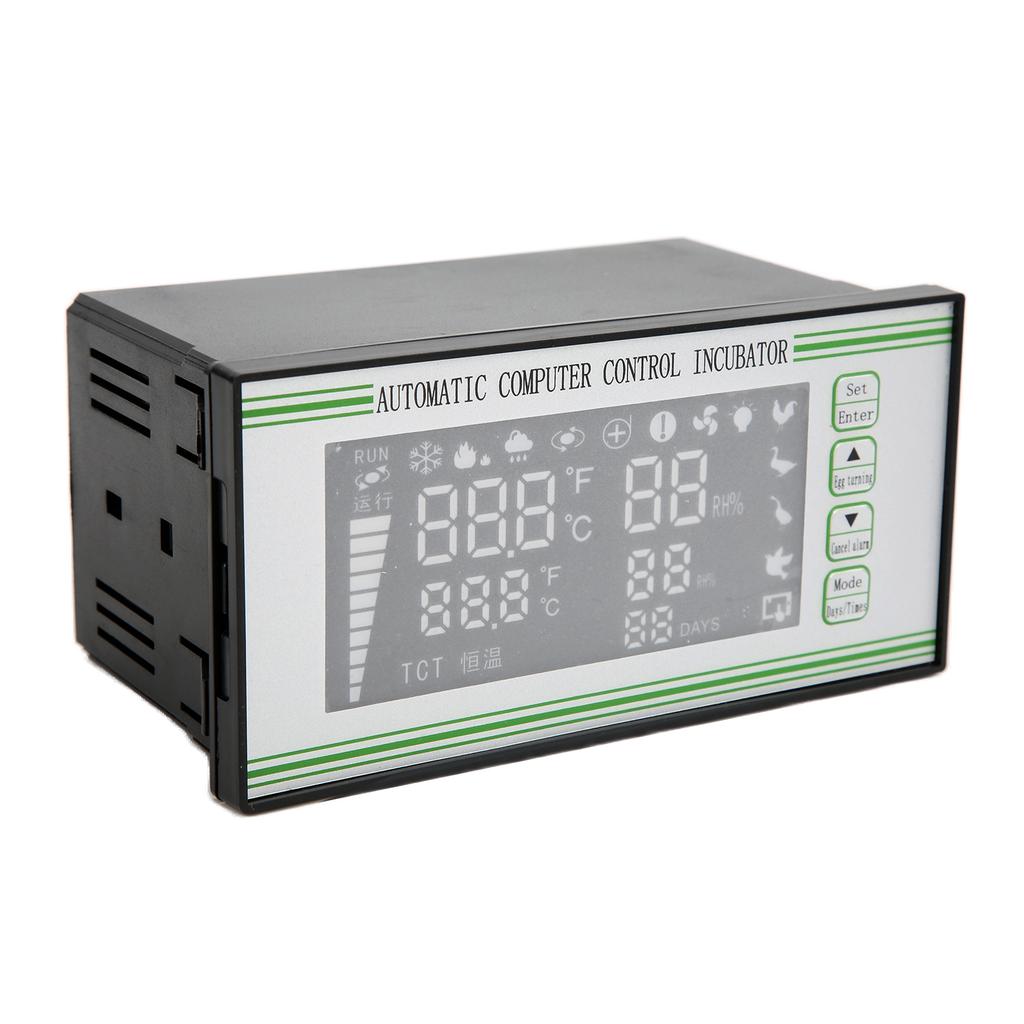 Controler de temperatură pentru incubator de ouă Mașină pentru incubator de ouă cu sondă cu senzor de temperatură umiditate