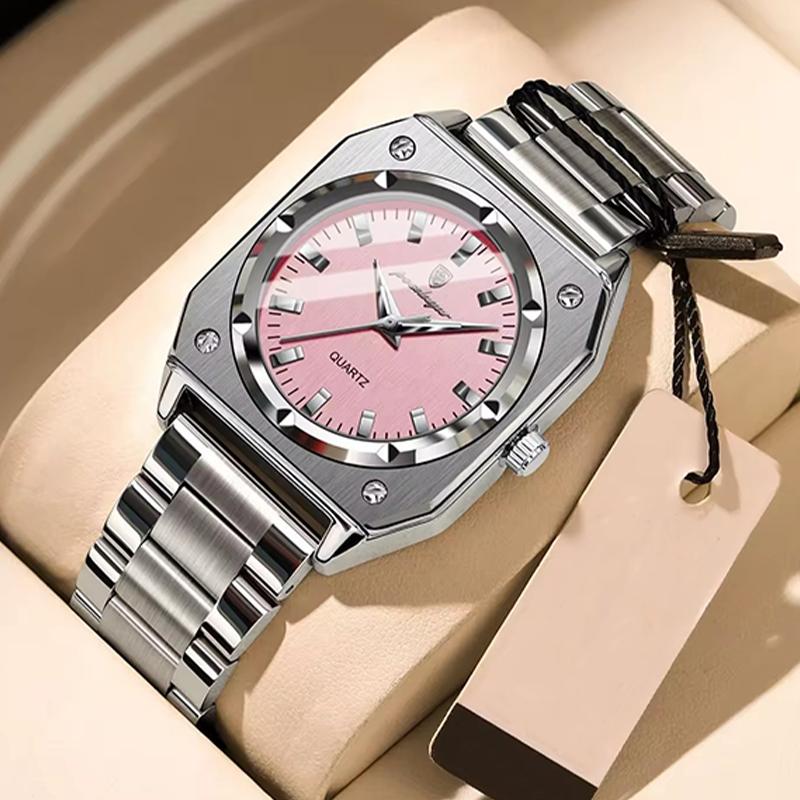 Luxury Casual Ladies Wristwatch Waterproof Stainless Steel Luminous Woman Watch Elegant Fashion Quartz Women's Watches