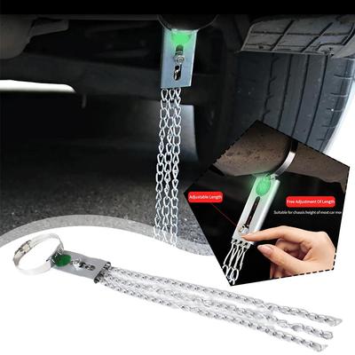 Car Safety Products Car Static Belt Antistatic Metal Exhaust Chain EWW Strap N Pipe Grounding C G0F6