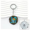 Chelsea AC Milan Barcelona Messi Real Madrid Ronaldo Football Keychain Turning Fan Pendant Blind Box Gift