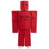 Unisex Child Robot Cosplay Game Monster Killer Hallowen Costume Boys Forsaken Red Cool Kid Costume