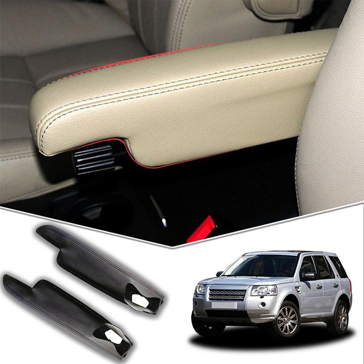 2 PCS For Land Rover Freelander 2 2007 2008 2009-2015 Car Side Seat Armrest Cover Artificial Leather Precision Contour Matching