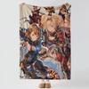 Game G-Granblue Fantasy-y Throw Thick Comfort Flannel Quilt, Multi-scene Use Indoor Outdoor Daily Nap