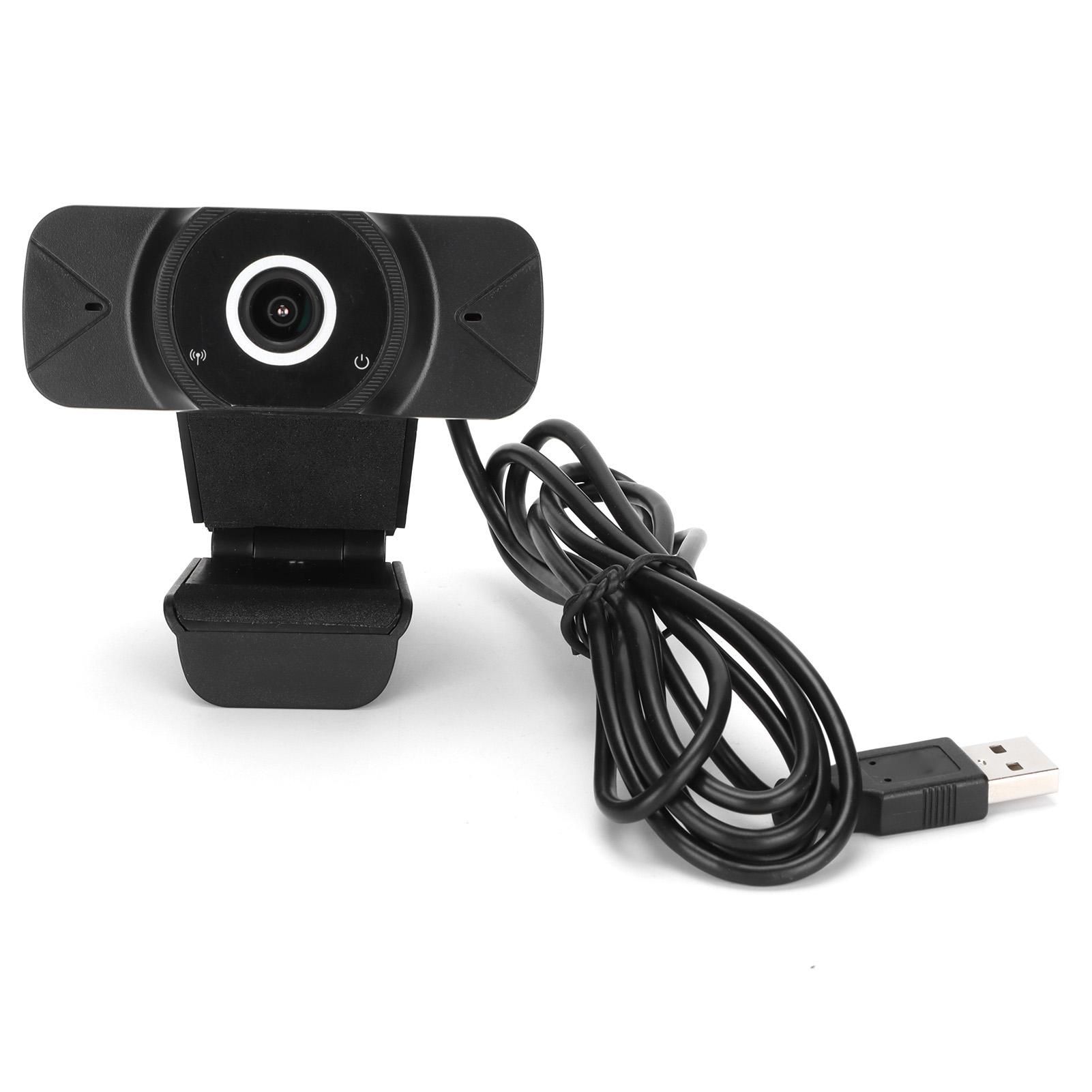 

Computer Camera 1080P PC Webcam with Noise Reduction Microphone for Web Conferences Live Broadcasts