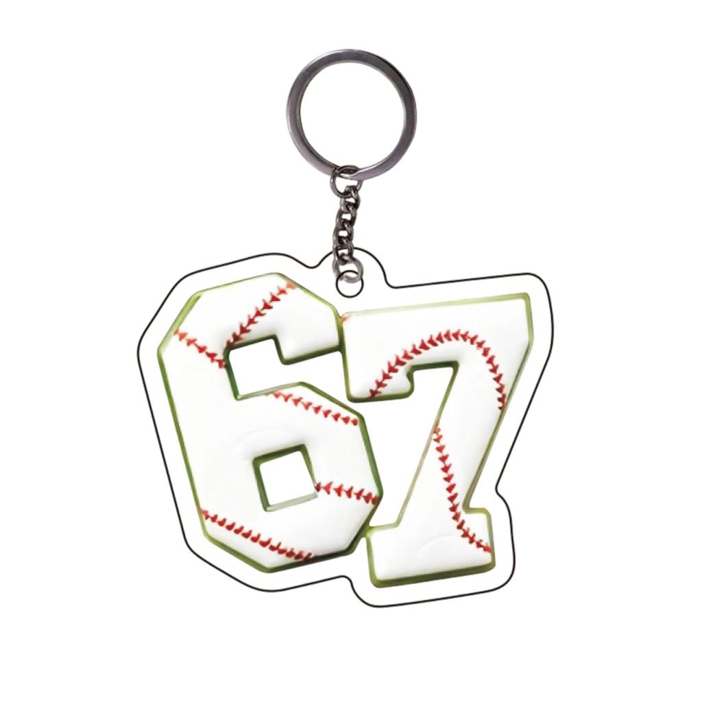 2D Acrylic Flat Bag Decoration Pendant