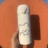350ML Stainless Steel Thermo Bottle Coffee Cup Water Bottles for Children's Little Bear Insulation Cup Hot and Cold Water Bottle