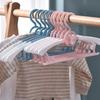 5/10pcs Adjustable Baby Clothes Hanger Foldabled Retractable Wardrobe Hanger Drying Rack Clothes Organizer Space Save