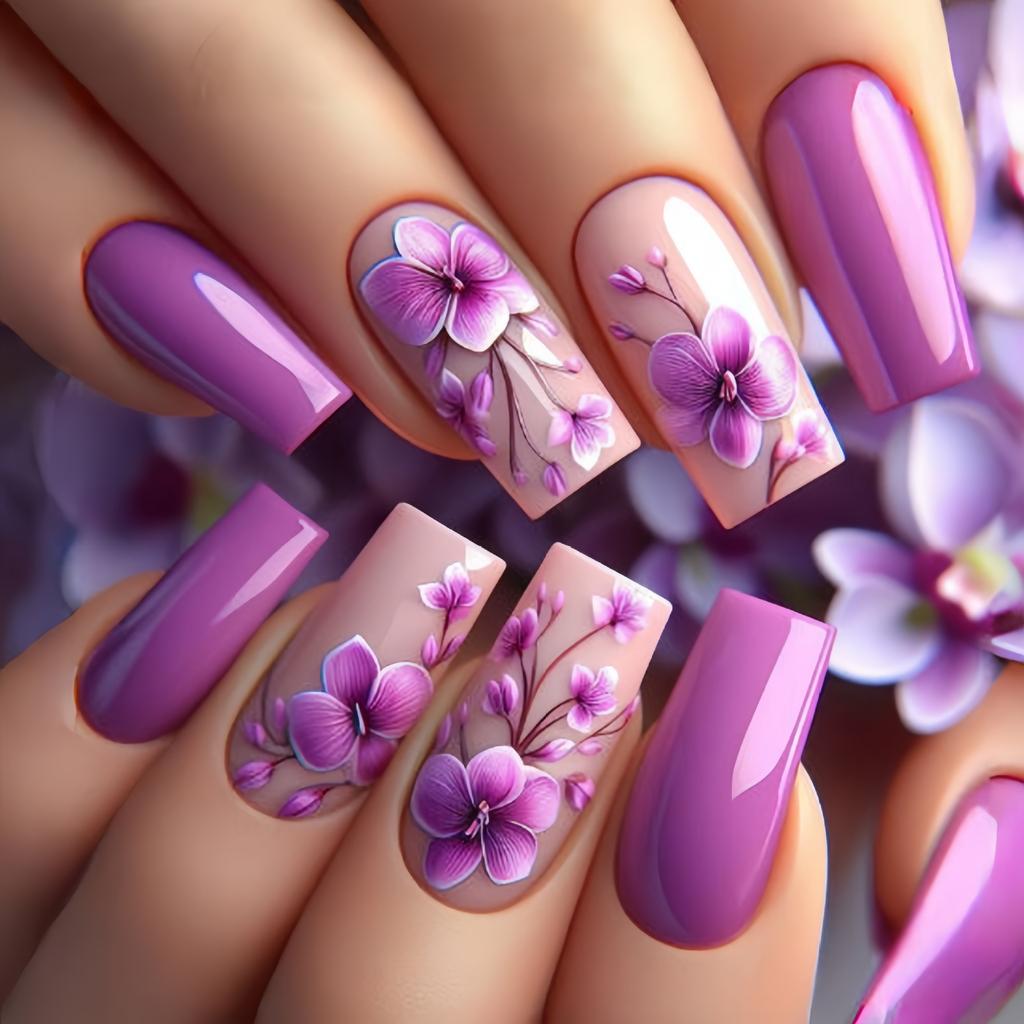 24 Pezzi Unghie Finte French Press Semplici Punte Unghie Design Striscia Amore Unghie Finte Quadrato Corte Donna Acrilico Copertura Completa Nail Art Unghia Finta