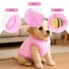 Colorful Vest Puppy Pet Clothes Winter Warm Fleece Cat Clothes  Fall Winter Season