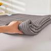Summer Thicken Floral Bed Covers Double-layer Yarn Clip Cotton Covers Anti Mite Bedspreads Student Dormitory Mattress Lightweight Quilt