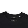 FILA Milano Series Fashionable Versatile Slimming Short Knit Sweatshirt Women sweatshirt F11W545213FBK