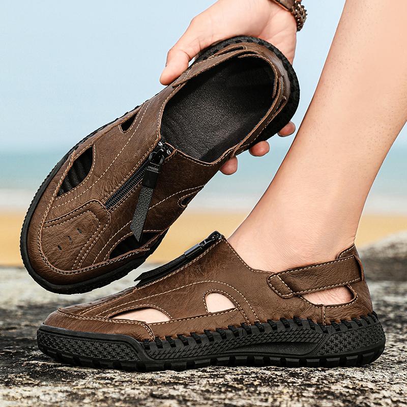38-46 Men's Large Sandals Handmade Sandals Breathable Fashion Outdoor Casual Sports Shoes