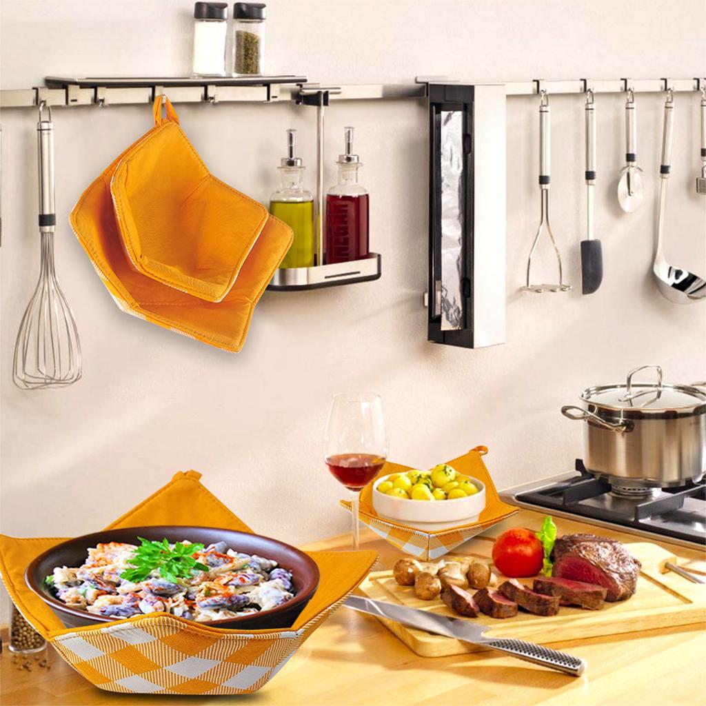 Mikrowellen-Schüsselhalter Mehrzweck Heißspeisen-Schüssel Topfhalter Schüssel-Cosy-Halter für Zuhause Küche