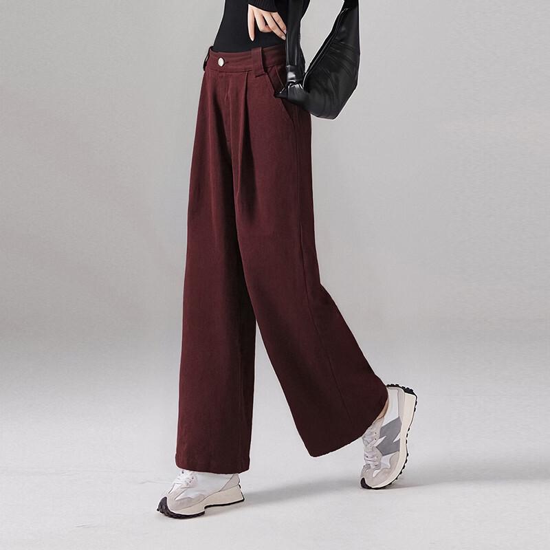 Tatu High-Waist Slimming Wide-Leg White Denim Jeans XL