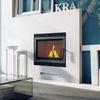 Steel Fireplace KRATKI BLANKA 11 kW Ø 180