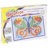 Button Puzzle Mosaic Puzzle Mushrooms Pushpins In a Montessori Suitcase