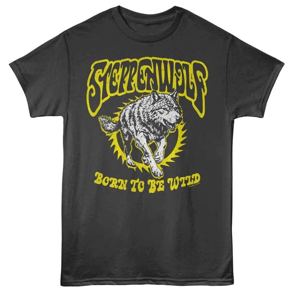 Steppenwolf - Born To Be Wild Wolf - Gray -  Unisex Short Sleeve Children s T-shirt 100