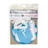 Creative Converting Little Man Or Miss Gender Reveal Banner